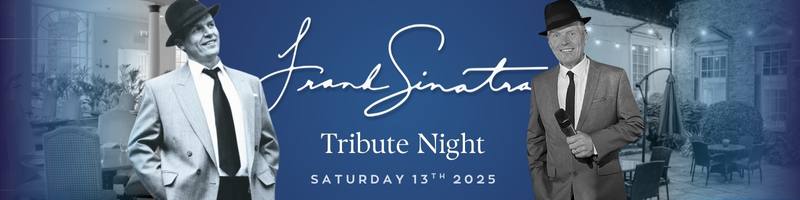 Phil Fryer as Frank Sinatra Bridge Hotel & Spa